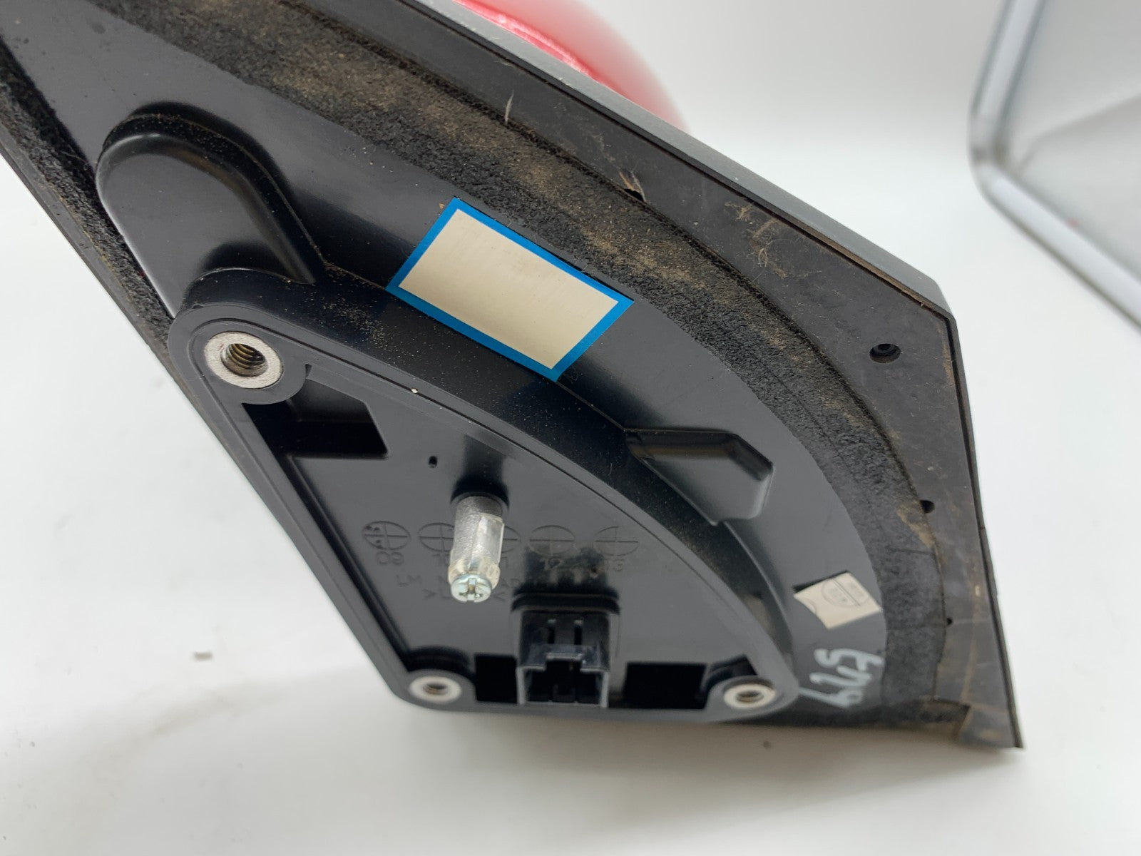 2010-2014 Hyundai Tucson Driver Side View Power Door Mirror Red OEM D02B25002