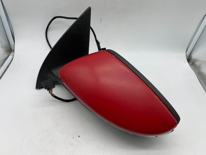 2009-2012 Volkswagen EOS Driver Side View Power Door Mirror Red OEM A04B32003