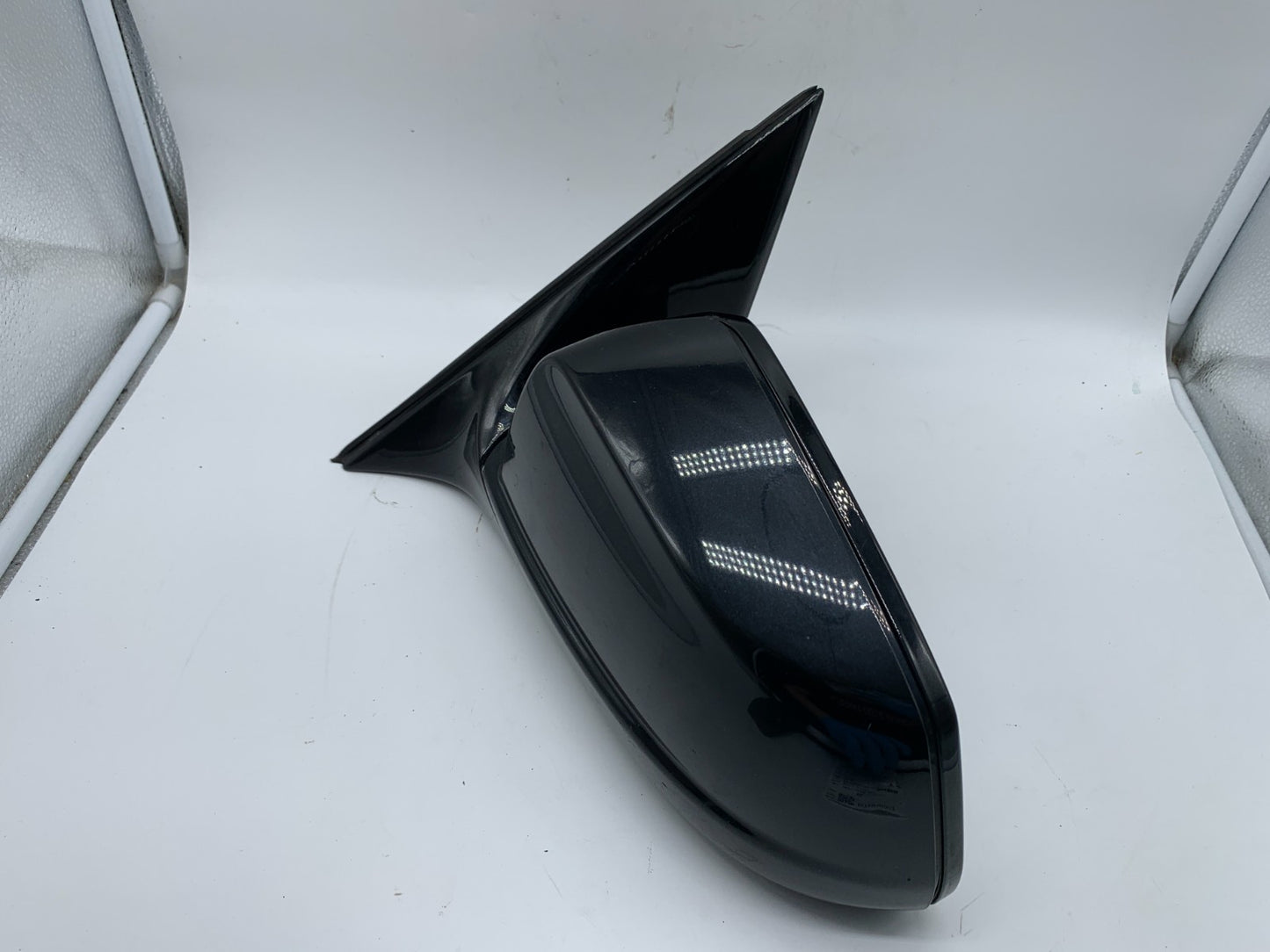 2011-2012 BMW 535i Driver Side View Power Door Mirror Black OEM D03B40003