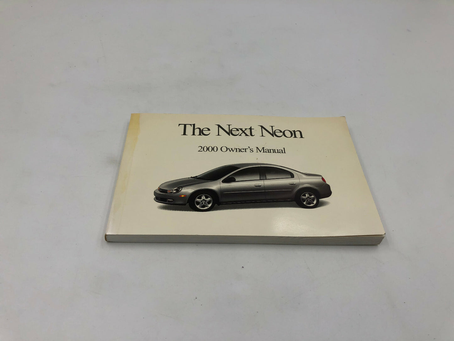 2000 Dodge Neon Owners Manual Set with Case OEM C03B67008