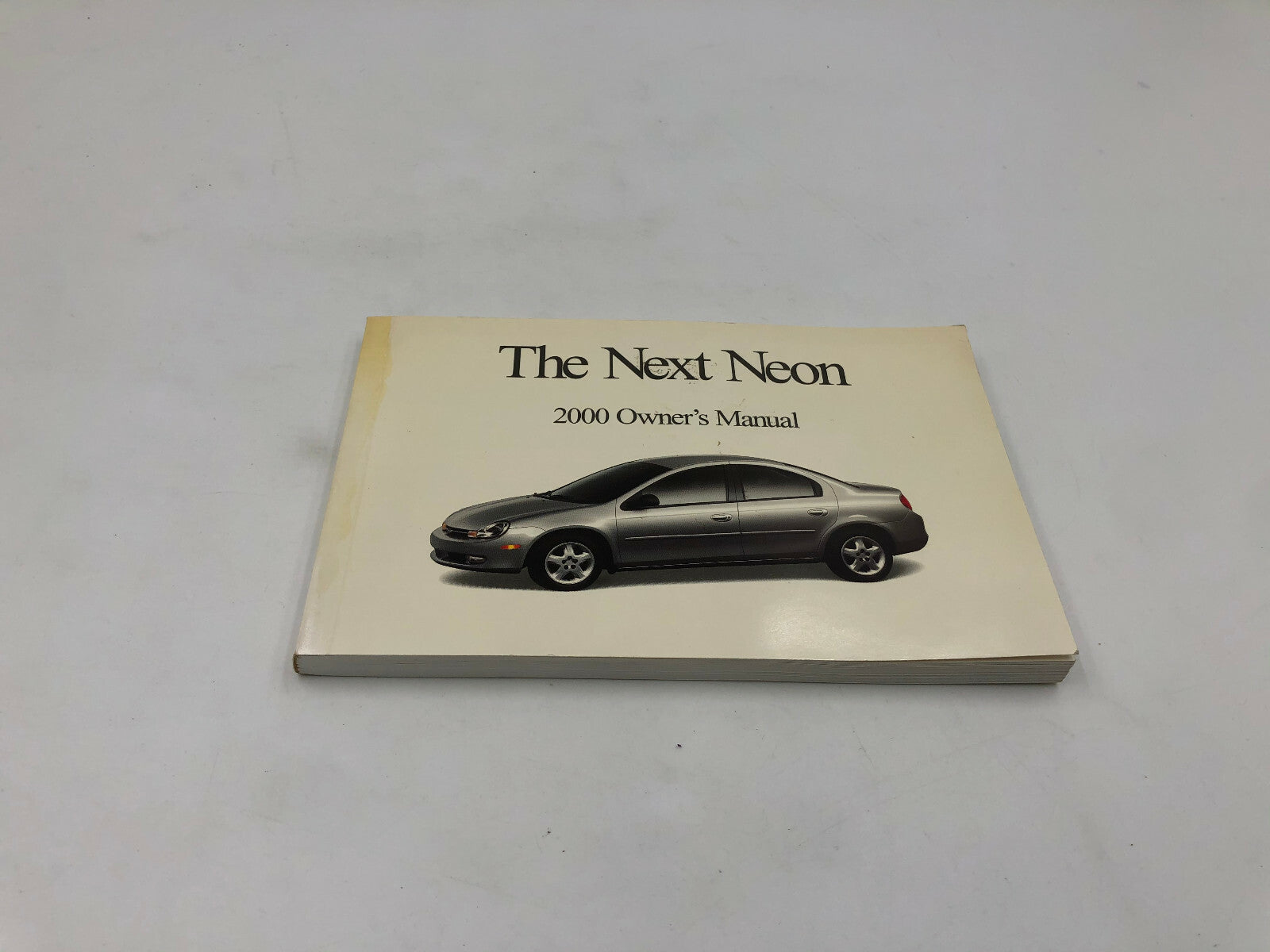 2000 Dodge Neon Owners Manual Set with Case OEM C03B67008