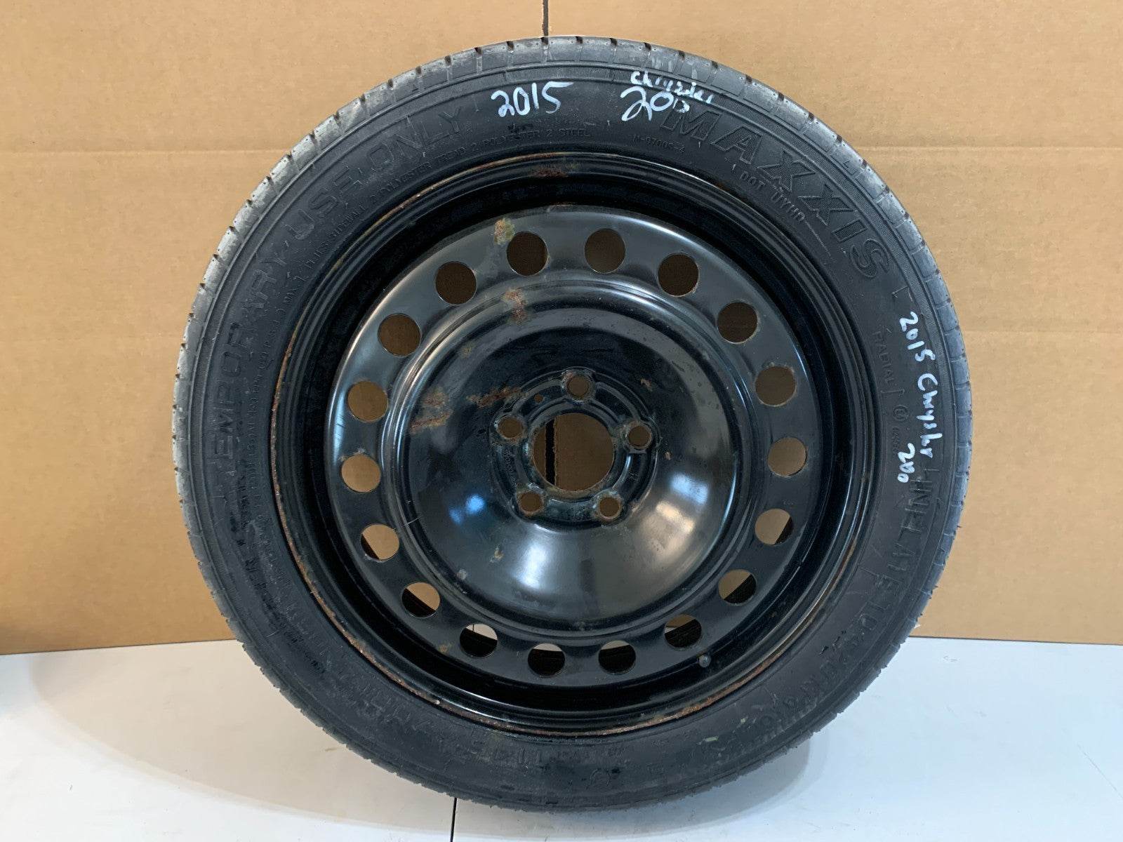 2015-2017 Chrysler 200 17" Emergency Spare Tire Compact Donut T145/70R17
