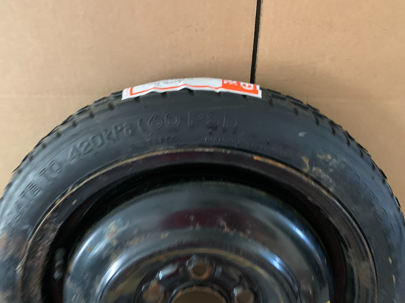 2010-2013 Mazda 3 Mazda3 15" Spare Tire Compact Donut T115/70D15