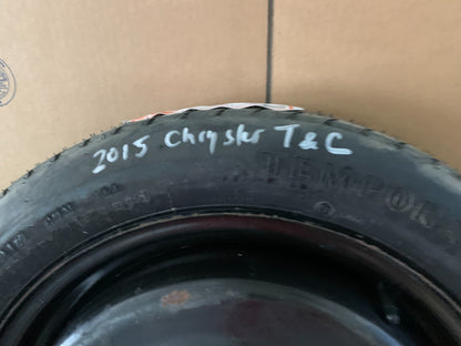 2012-2016 Chrysler Town & Country 17" Spare Tire Compact Donut T145/80D17