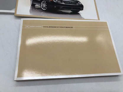 2007 Subaru Legacy Owners Manual Set with Case OEM E01B63015