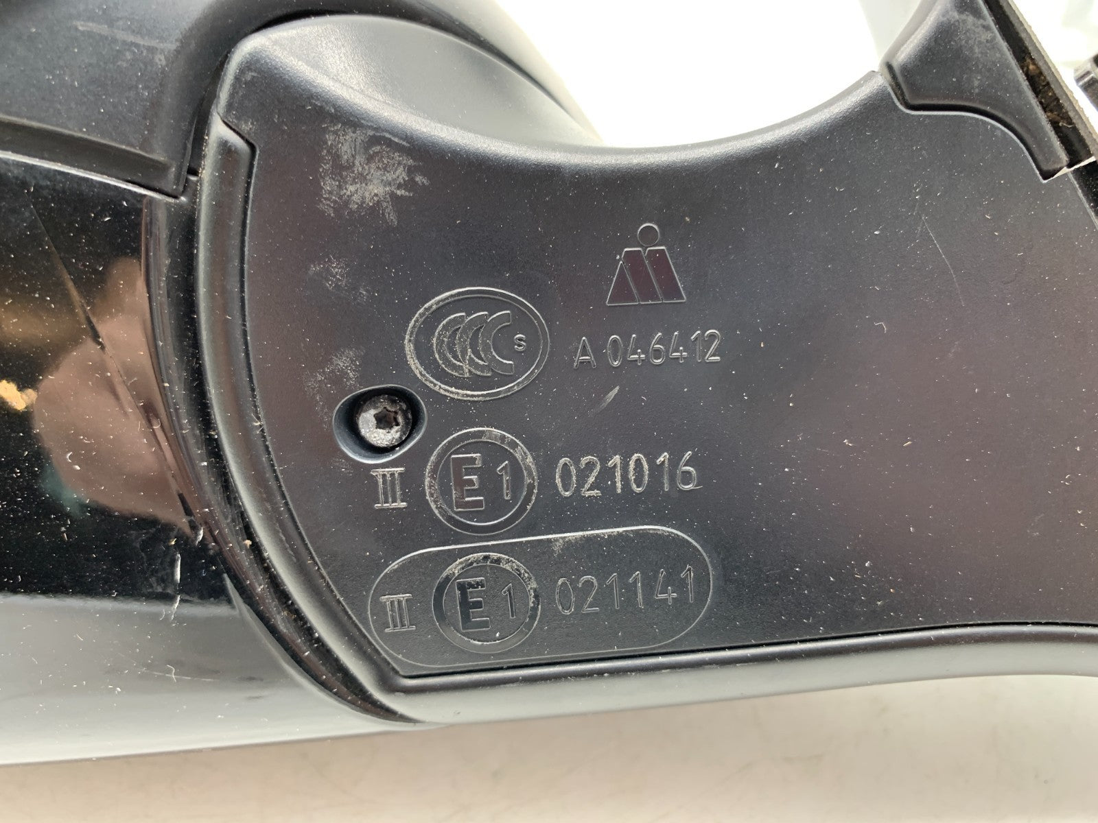 2012-2013 BMW 528i Driver Side View Power Door Mirror Black OEM B01B20096