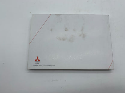 2018 Mitsubishi Outlander Owners Manual Set with Case OEM A01B41015