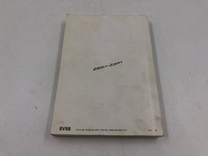 2007 Mazda 5 Owners Manual OEM D02B04049