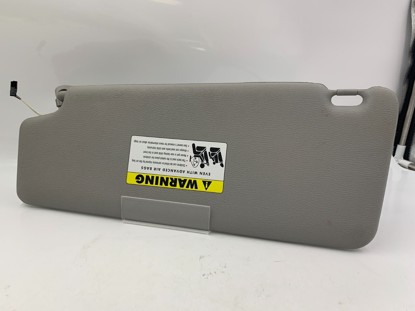 2007-2010 BMW X3 Passenger Sun Visor Sunvisor Gray Illuminated OEM B03B10001