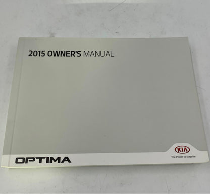 2015 Kia Optima Sedan Owners Manual OEM B03B47061