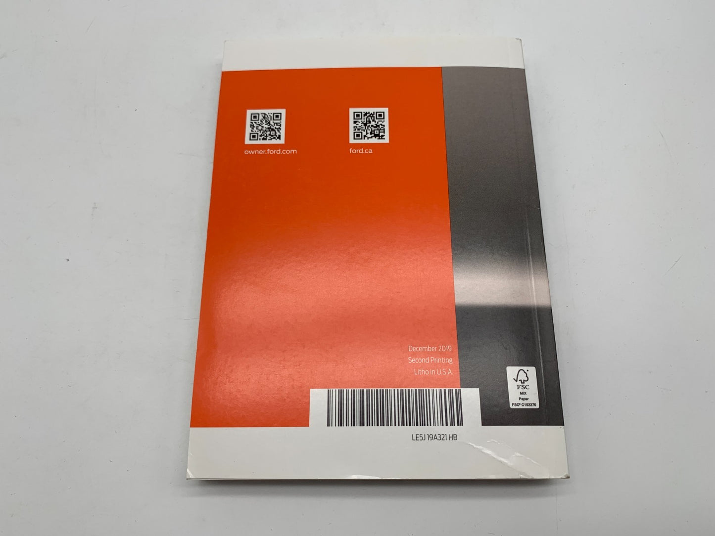 2020 Ford Fusion Hybrid Owners Manual Set with Case OEM B04B42002