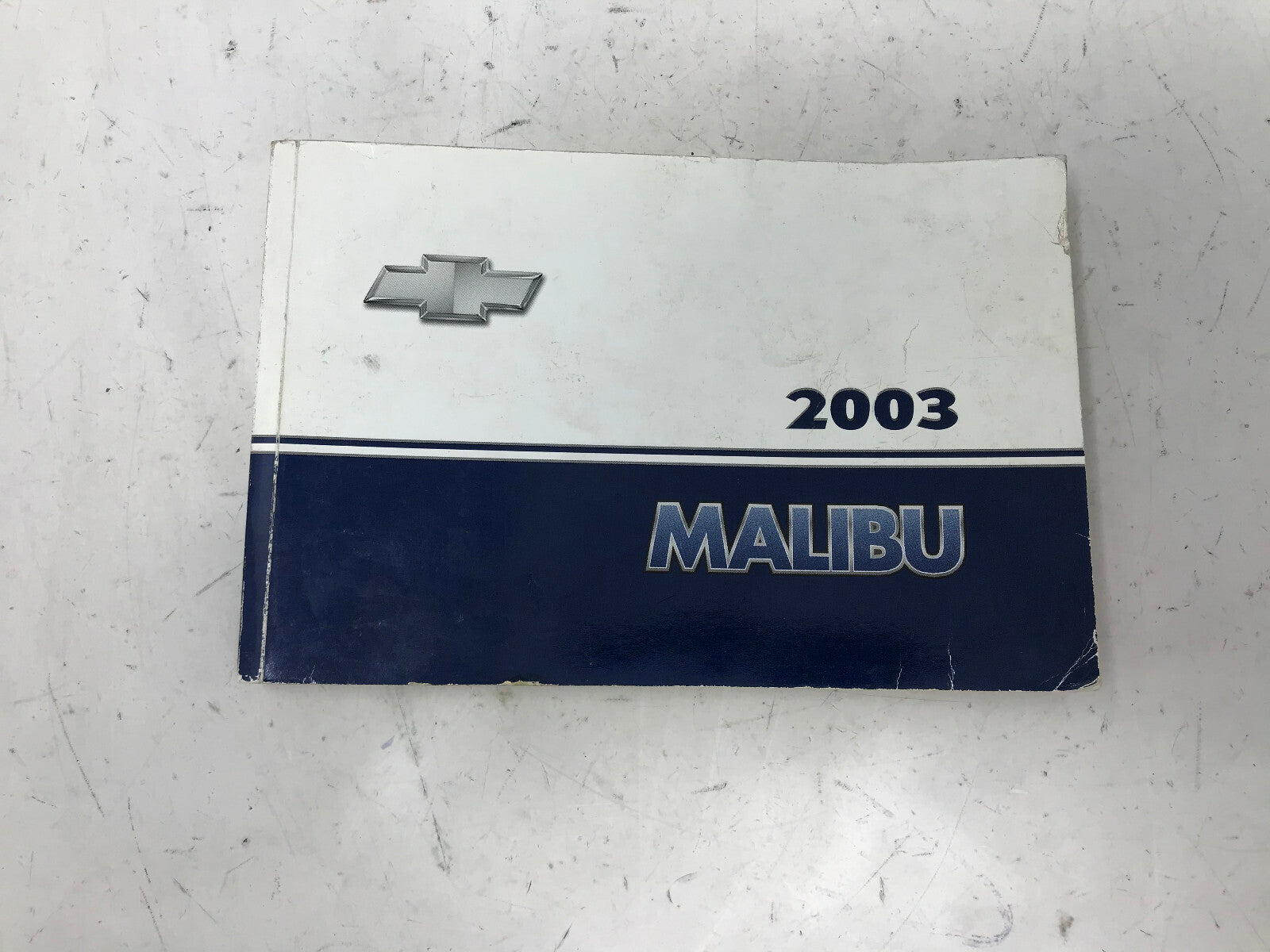2003 Chevrolet Malibu Owners Manual OEM B02B36090