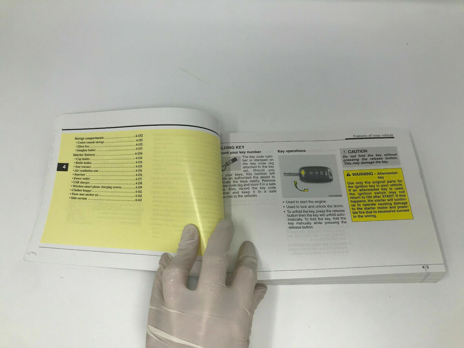 2016 Kia Optima Sedan Owners Manual OEM B04B41086