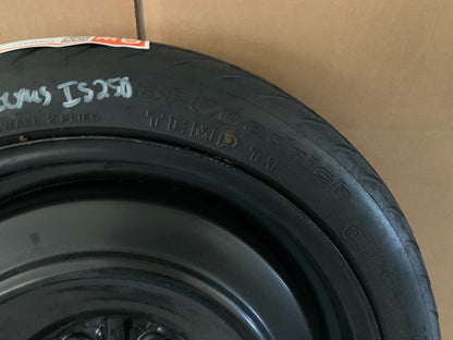 2006-2015 Lexus IS250 IS 250 17" Spare Tire Wheel Compact Donut T125/70D17