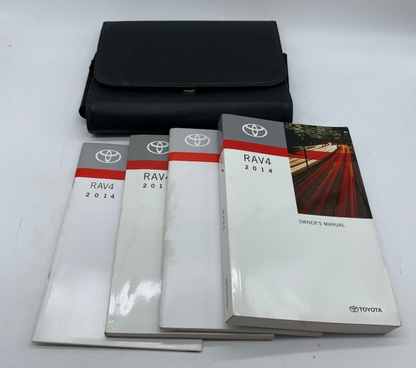 2014 Toyota RAV4 RAV 4 Owners Manual Set OEM R01B34007