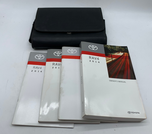 2014 Toyota RAV4 RAV 4 Owners Manual Set OEM R01B34007