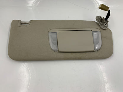 2015-2022 Subaru Legacy Passenger Sun Visor Beige Illuminated OEM D03B23052