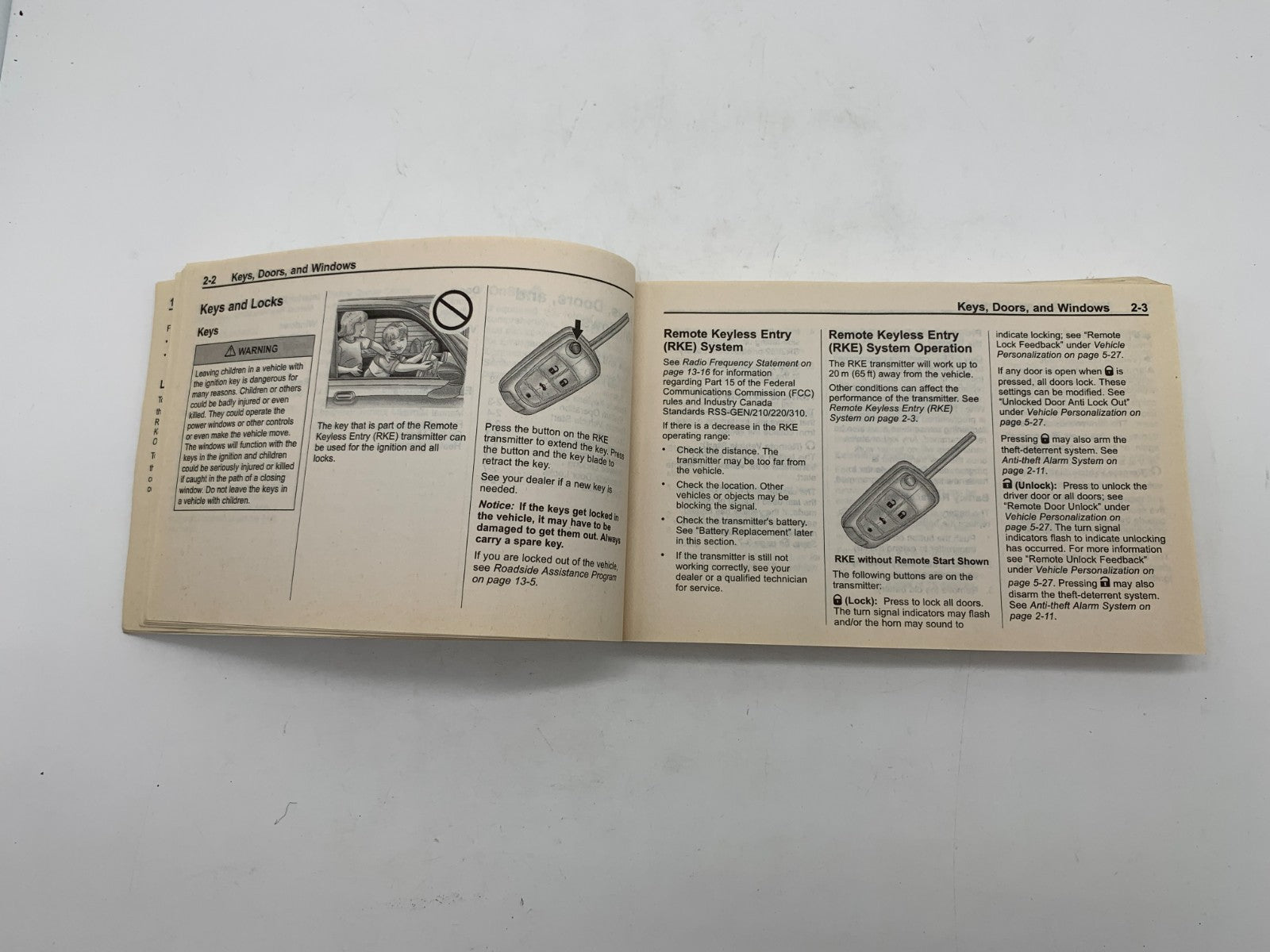 2012 Chevrolet Sonic Owners Manual Set OEM