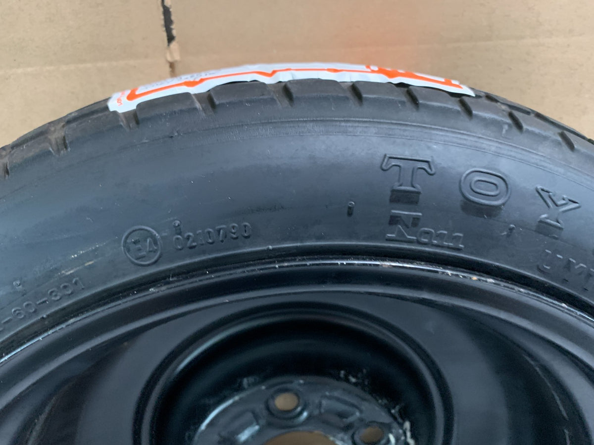 2010-2013 Mazda 3 Mazda3 15" Spare Tire Compact Donut T115/70D15 OEM Emergency