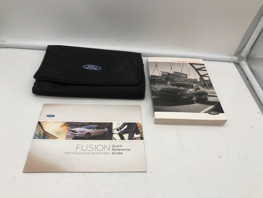 2017 Ford Fusion Owners Manual Set with Case OEM D03B67012