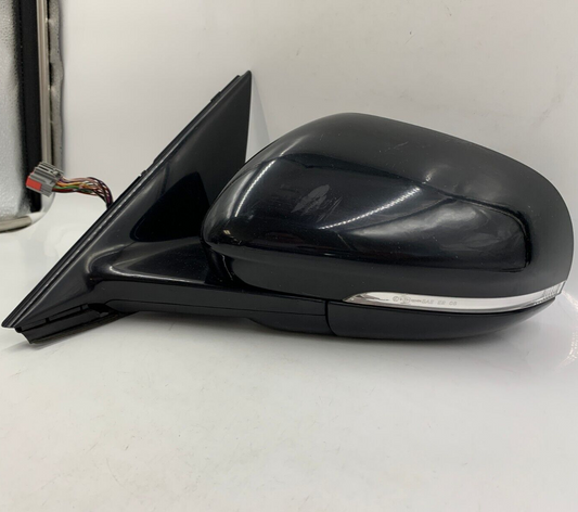 2010-2015 Jaguar XF Driver Side View Power Door Mirror Black BSA OEM A02B46041