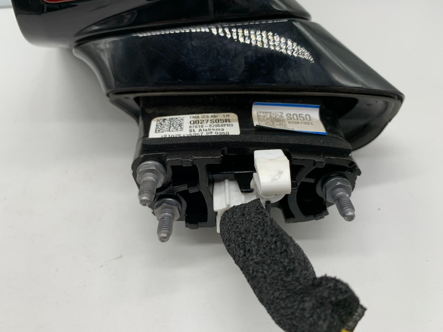 2019 Hyundai Santa Fe Driver Side View Power Door Mirror Red OEM Blind Spot