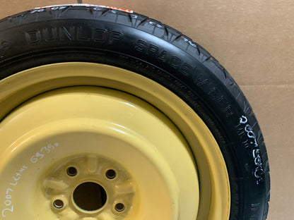 2007-2011 Lexus GS350 GS450H 17" Spare Tire Wheel Compact Donut T155/70D17