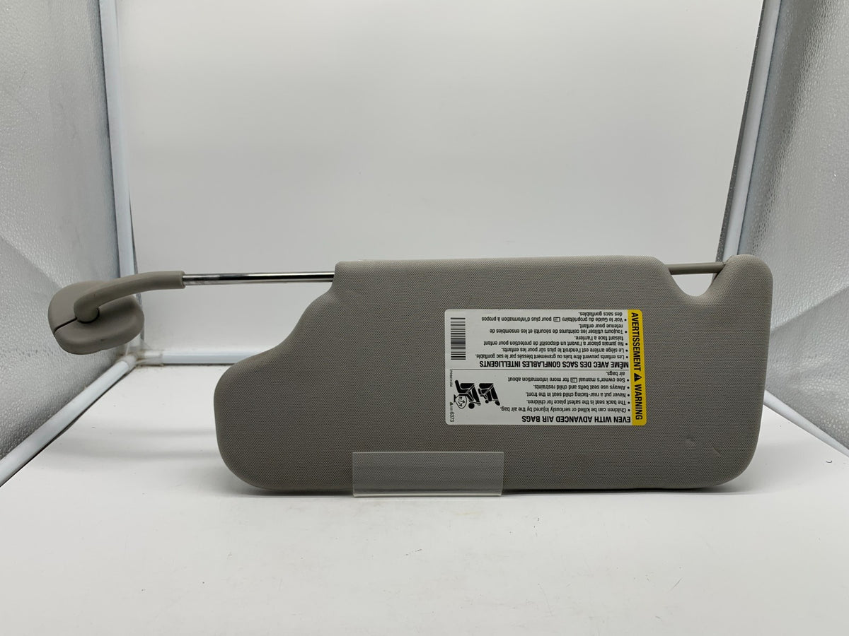 2006-2016 Chevrolet Impala Passenger Sun Visor Gray OEM B04B51007