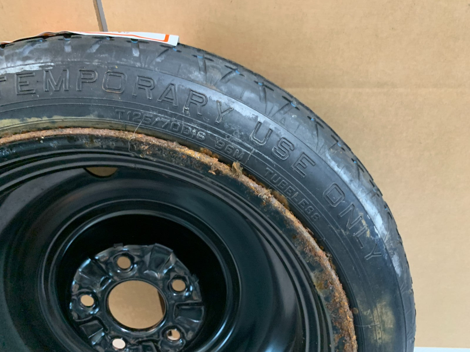 2004-2013 Mazda 3 Mazda3 16" Spare Tire Compact Donut T125/70D16 OEM