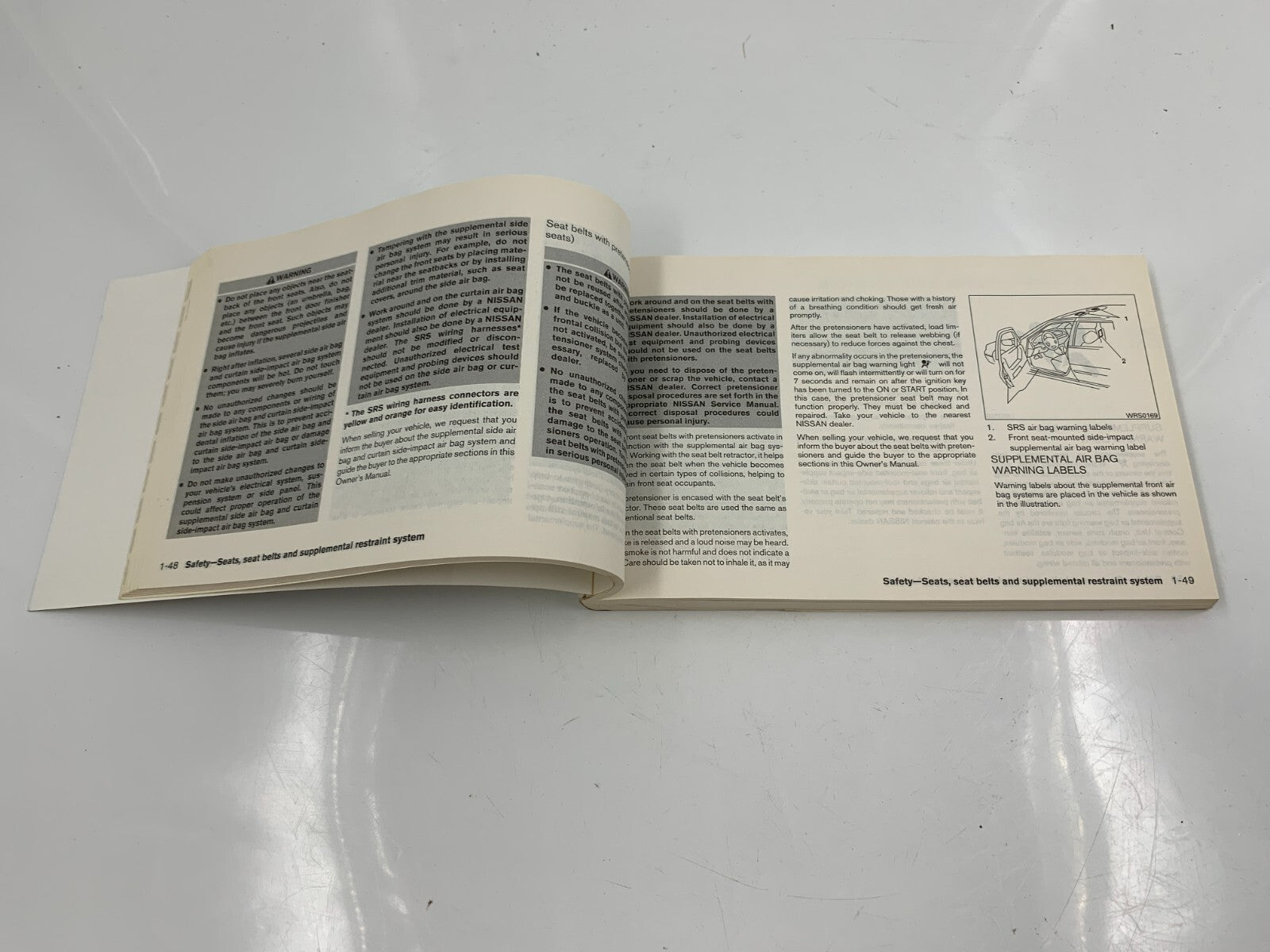 2007 Nissan Altima Owners Manual OEM D04B33083