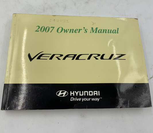 2007 Hyundai Veracruz Owners Manual OEM