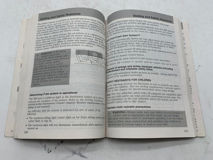 2011 Ford Explorer Owners Manual Set with Case OEM A03B14055
