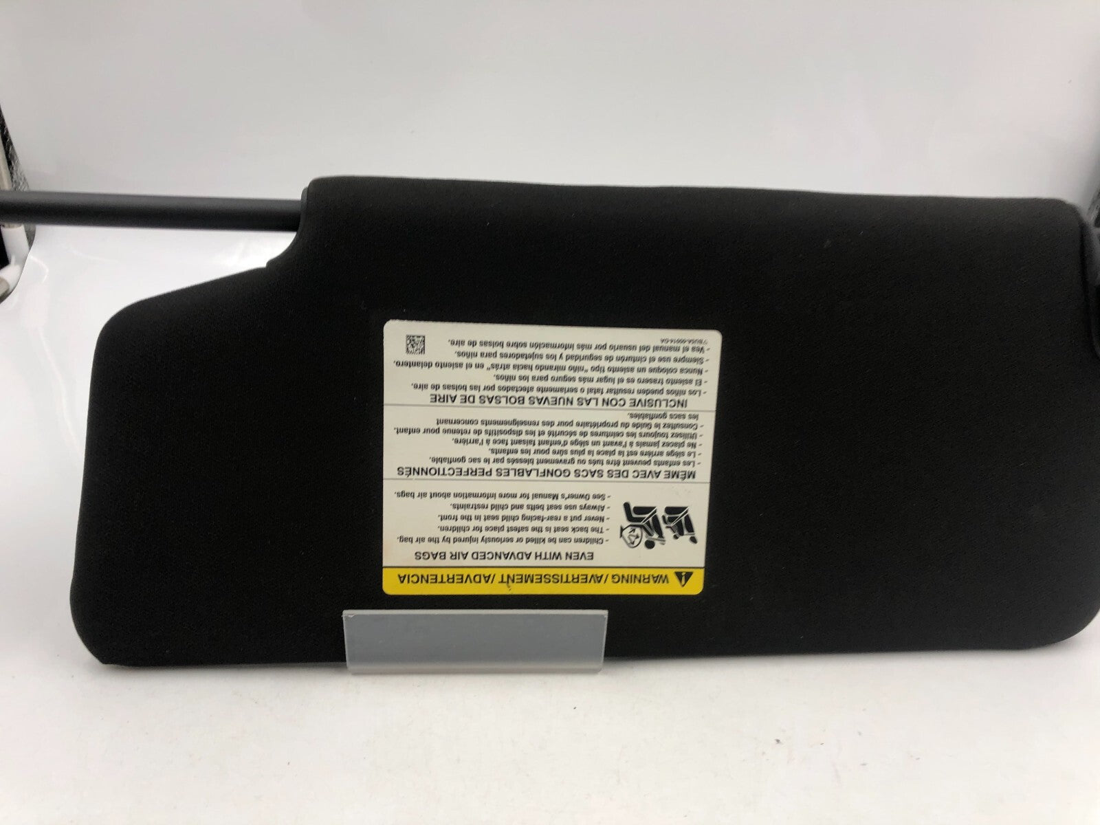 2011-2015 Ford Explorer Passenger Sun Visor Sunvisor Black Illuminated A01B23009