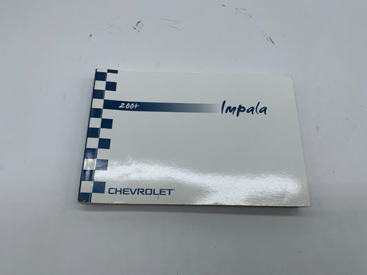 2004 Chevrolet Impala Owners Manual OEM B03B56026