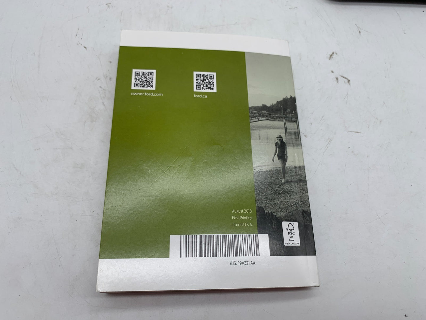 2019 Ford Escape Owners Manual Set with Case OEM A04B35010