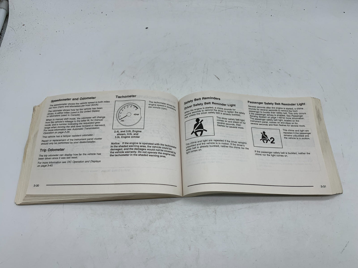 2009 Pontiac G6 Owners Manual OEM B01B16007
