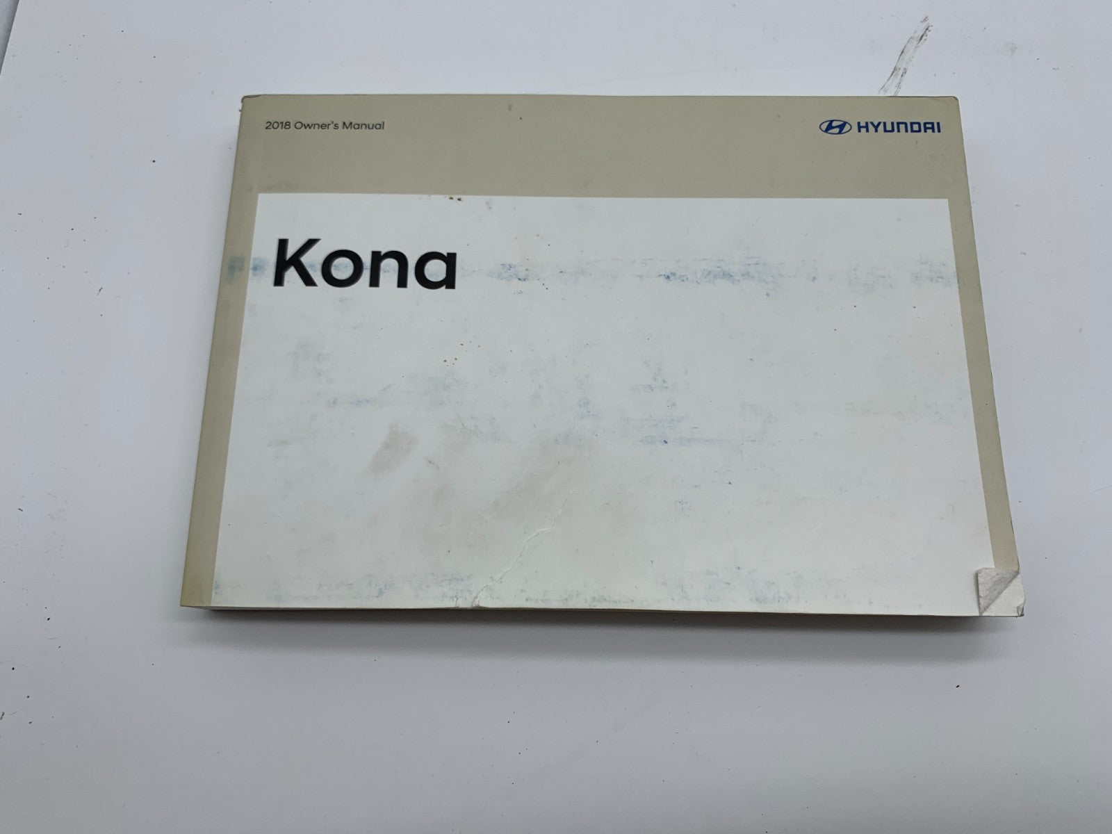 2018 Hyundai Kona Owners Manual Set OEM B04B11046