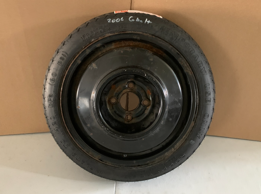 2005-2010 Chevrolet Cobalt 15" Spare Tire Wheel Compact Donut 4 Lugs T115/70D15