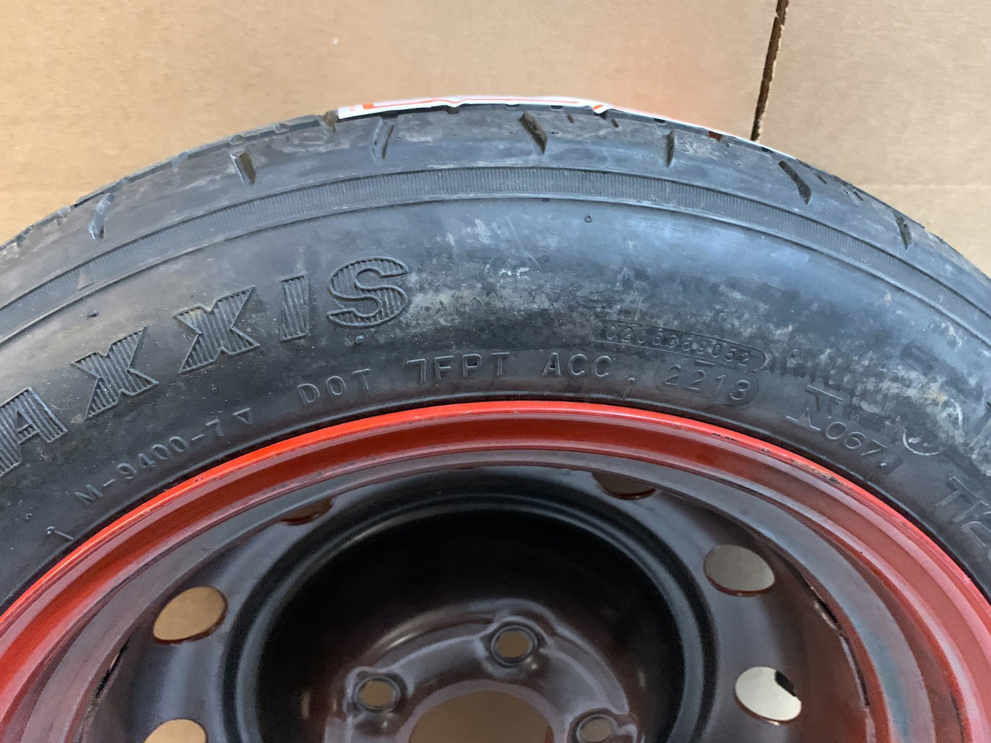 2010-2020 Kia Forte 15" Spare Tire Compact Donut Wheel T125/80D15 OEM