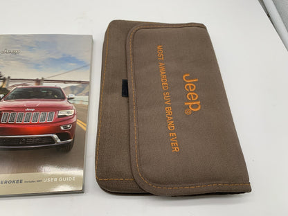 2016 Jeep Grand Cherokee Owners Manual Set with Case OEM B04B55050