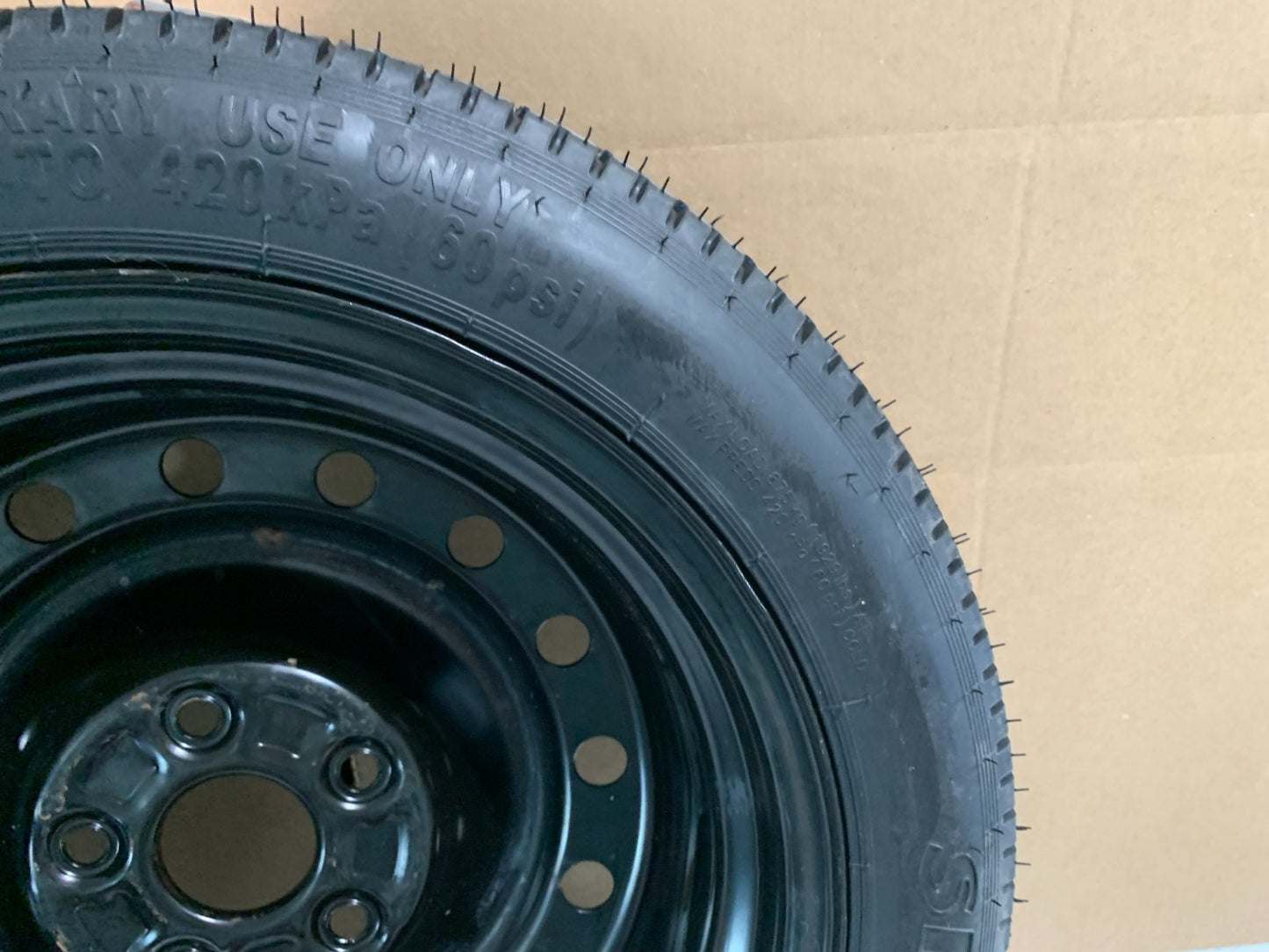 2009-2014 Acura TL 17" Spare Tire Wheel Compact Donut T135/80D17