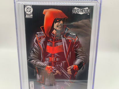 Red Hood #1 Bolland Variant Controversial Cancelled CGC 9.8 DC Comics 2025