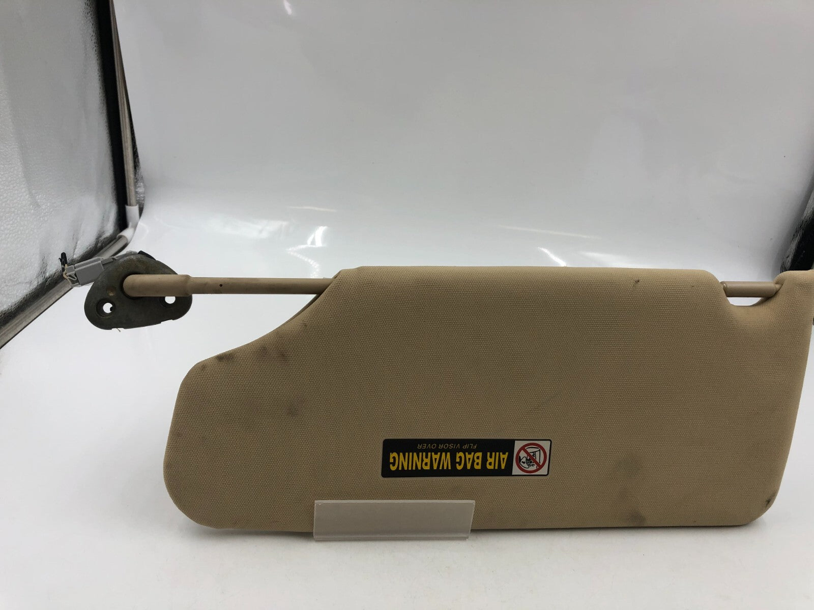 2004-2008 Acura TL Passenger Sun Visor Tan Illuminated OEM D01B28026