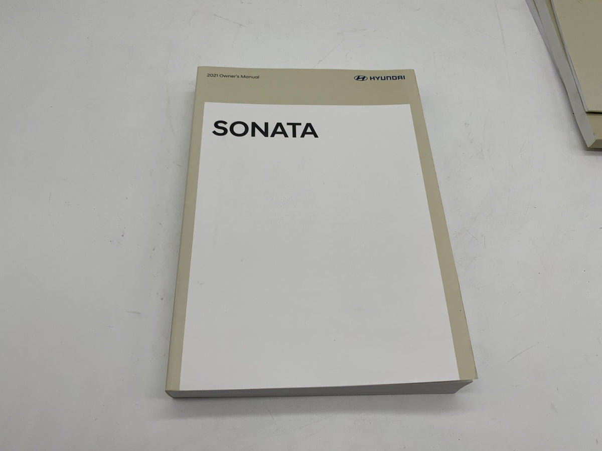 2021 Hyundai Sonata Owners Manual Set OEM C04B44005