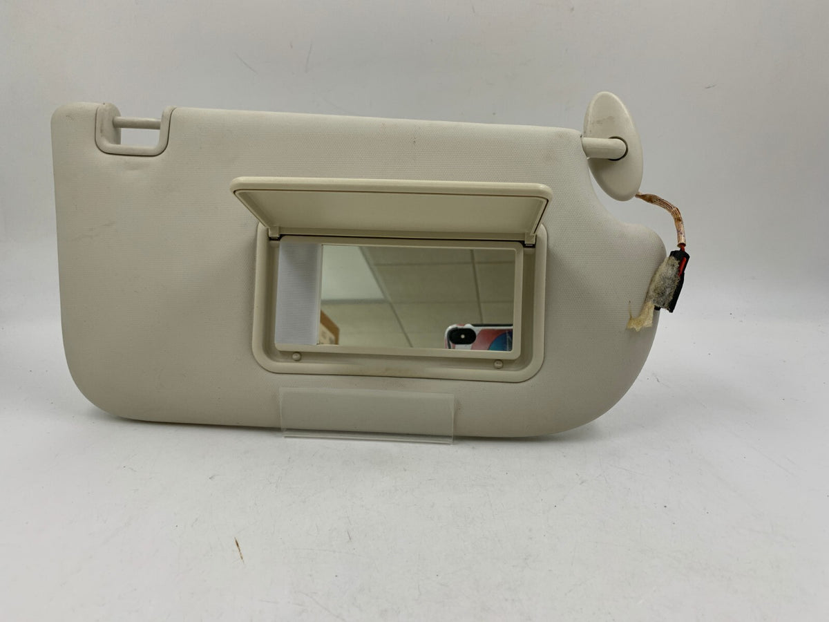 2013-2018 Ford Focus Passenger Sun Visor Ivory Illumination OEM C01B56007