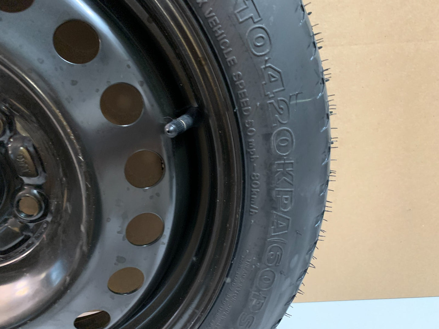 2015-2020 Hyundai Sonata 16" Spare Tire Wheel Compact Donut T125/80D16 OEM