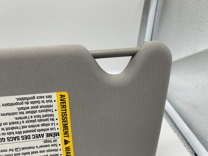 2006-2016 Chevrolet Impala Passenger Sun Visor Sunvisor Gray OEM A03B12005