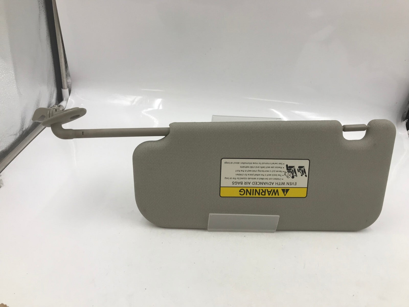 2012-2017 Kia Rio Passenger Sun Visor Sunvisor Gray OEM A01B24013