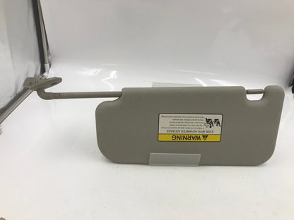2012-2017 Kia Rio Passenger Sun Visor Sunvisor Gray OEM A01B24013