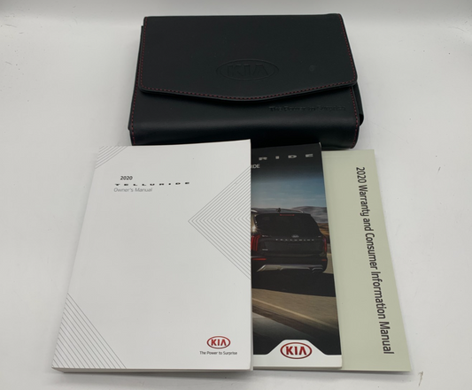 2020 Kia Telluride Owners Manual Set with Case OEM A02B56005